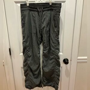 Lululemon lined gray Dance Studio Pants sz 12 - older model